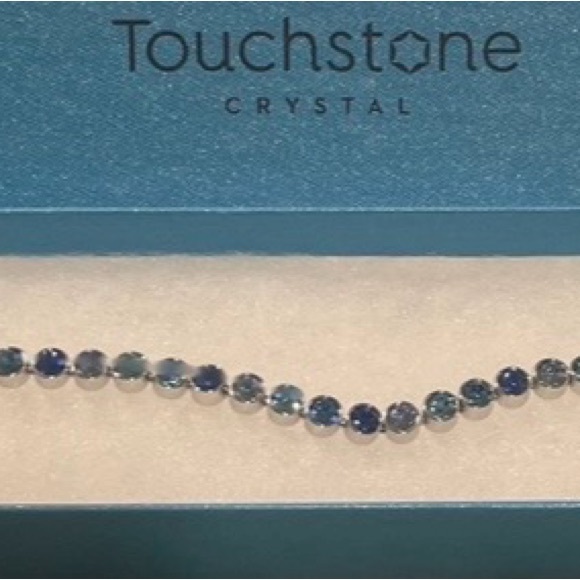 Touchstone Crystal Jewelry - Brand New Never Worn TOUCHSTONE Mini Ice Bracelet: Poolside